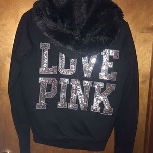 Victoria’s Secret PINK fuzzy jacket